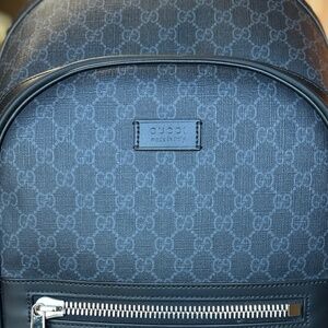 Gucci GG Black Medium Backpack